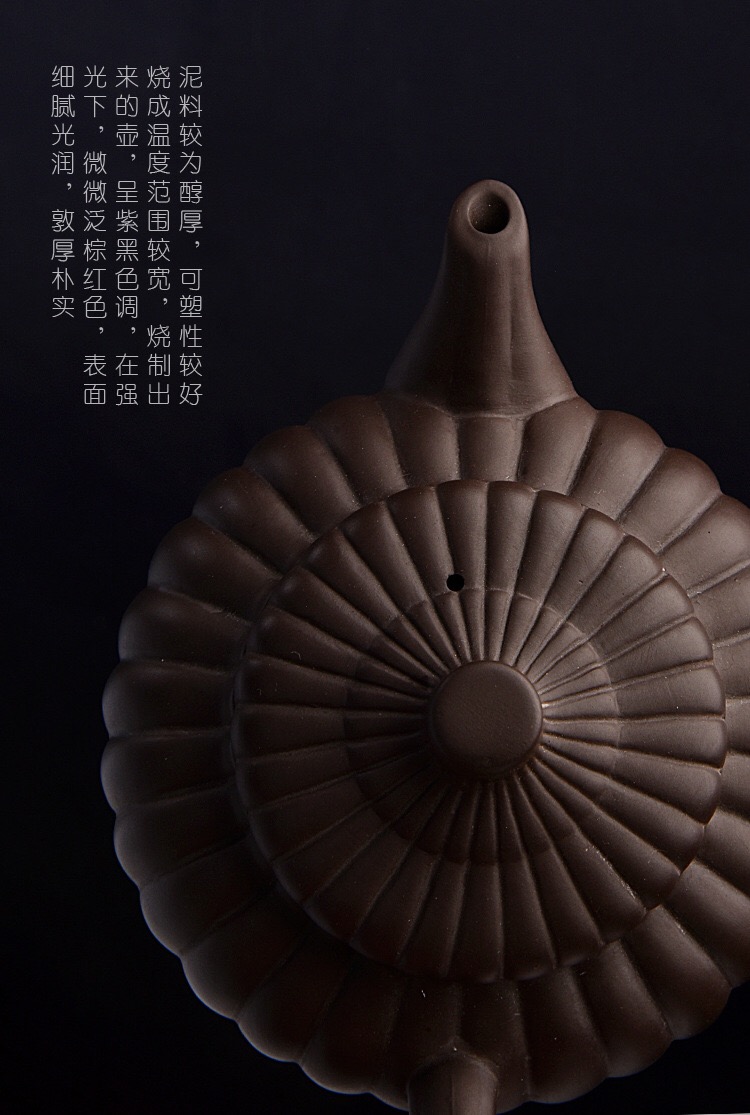 Business Gongfu Travel Tea Set Pumpkin Pot (4 Cups) 3 Business Gongfu Travel Tea Set Unique Pumpkin Pot (4 Cups)