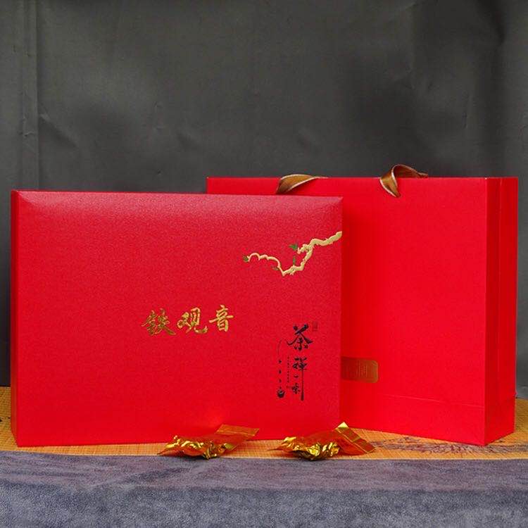 Tieguanyin Oolong Superior Quality Tea Set (6 Red Boxes) 4 Tieguanyin Tea Box (Red)